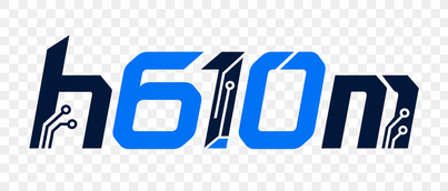 Logo h610m platform hiburan digital Indonesia